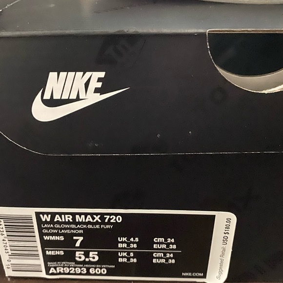 Nike Air Max 720 Lava Glow - Picture 6 of 6